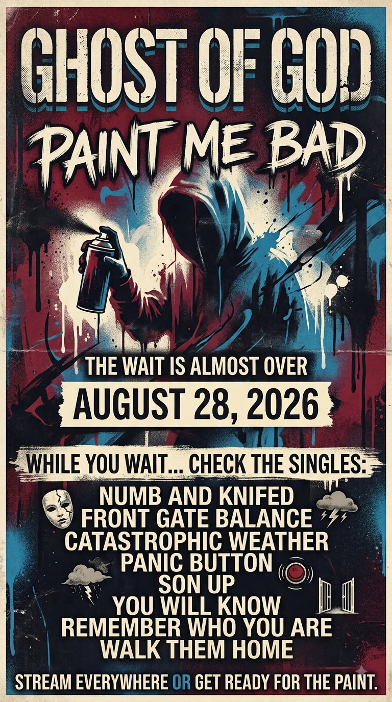 Ghost of God — Paint Me Bad promo poster